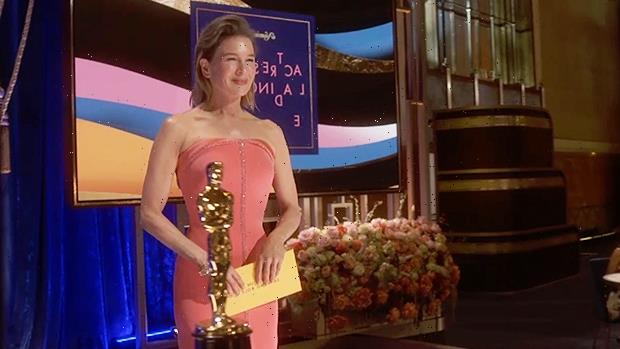 renee zellweger oscars 2021 dress