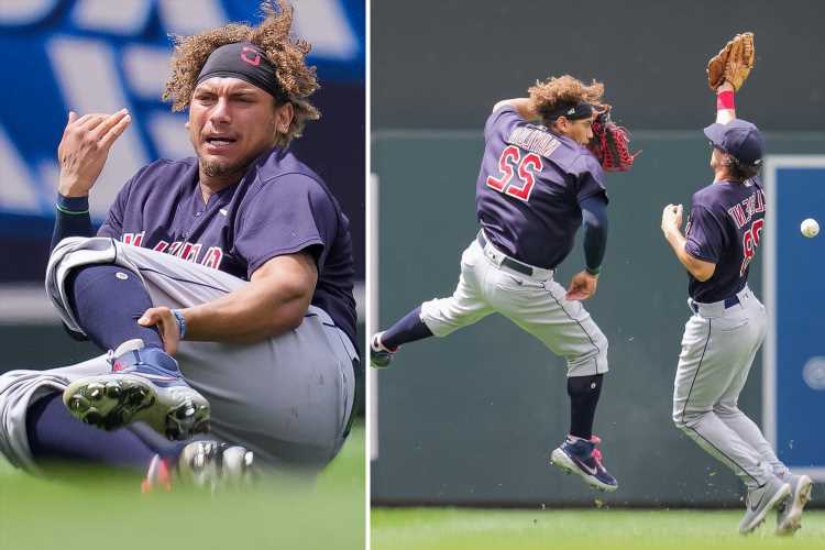 Incredibly gruesome': Baseball star Josh Naylor suffers grotesque leg  fracture after brutal on-field collision (GRAPHIC VIDEO) — RT Sport News