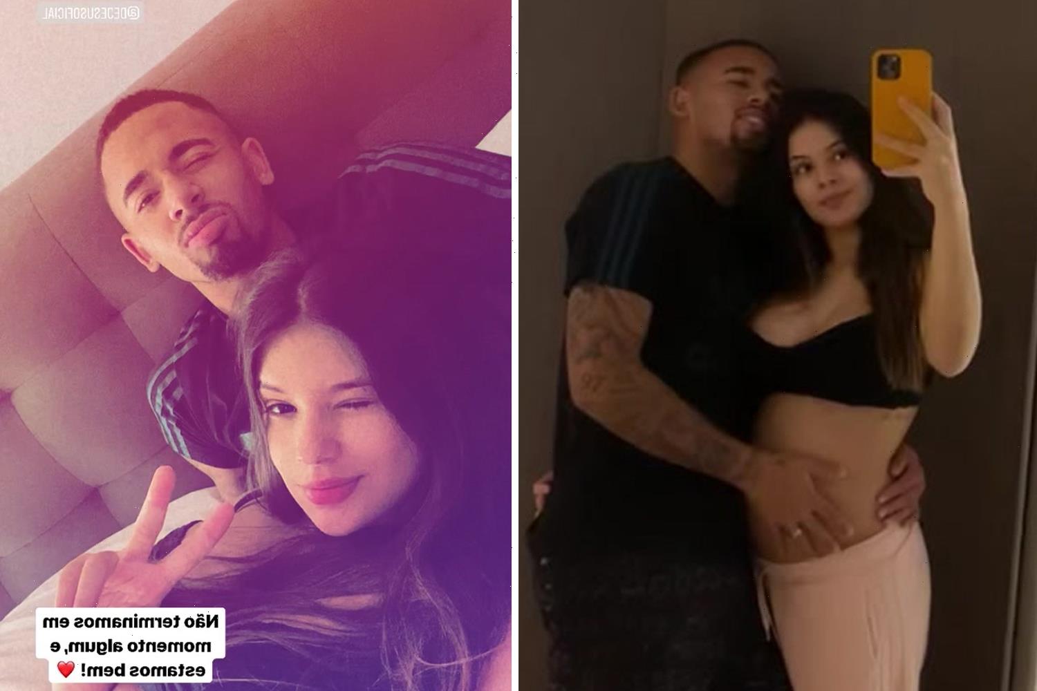 Man City Star Gabriel Jesus And Pregnant Girlfriend Forced To Deny Claims They Have Split In Defiant Instagram Posts Go Fashion Ideas